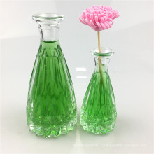 50ml 150ml clear new reed room diffuser bottle with rattan